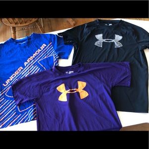 SOLD Lot of 3 Under Armour shirts